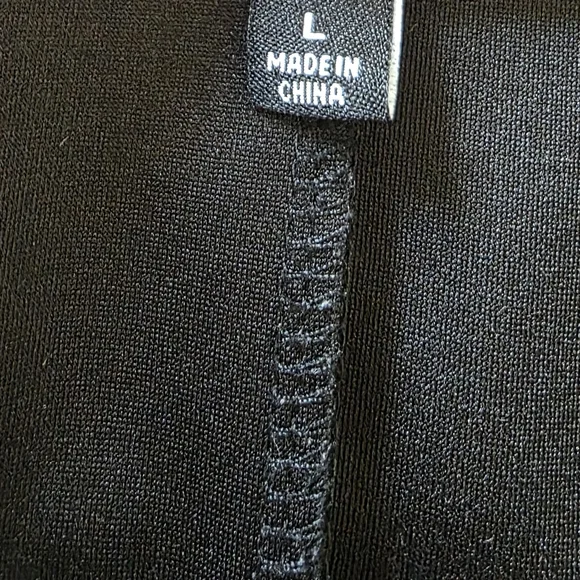 MSK Black Sleeveless Mini Dress with Silver Accents - Picture 4 of 5